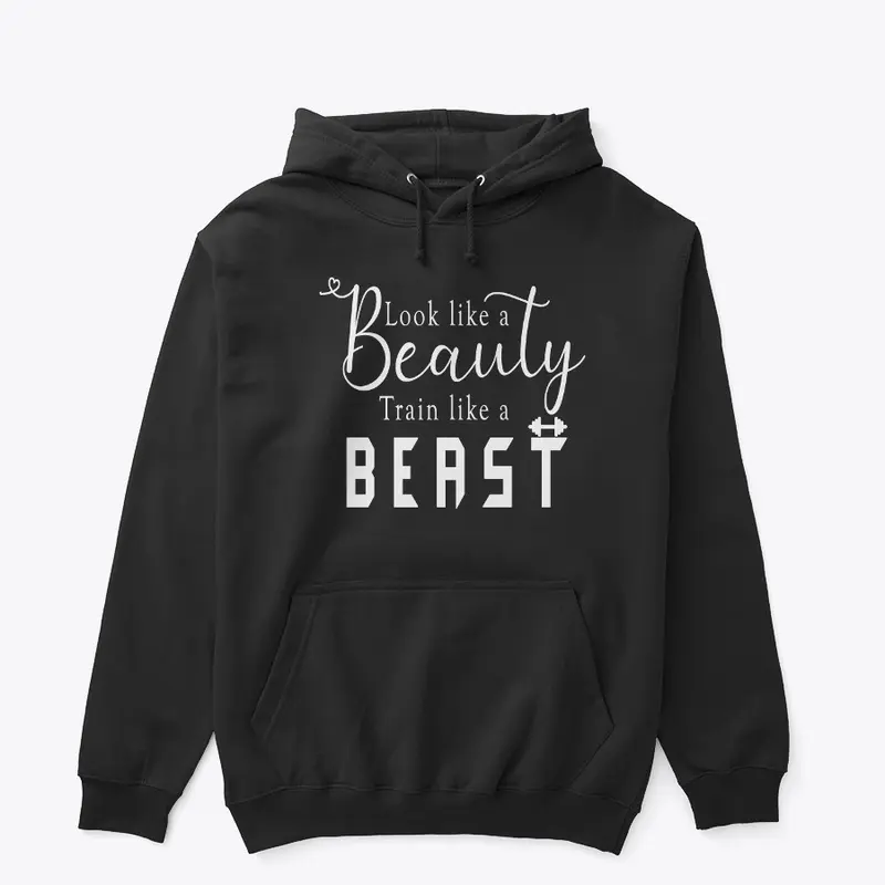 Beauty & Beast Classic Hoodie (wht)