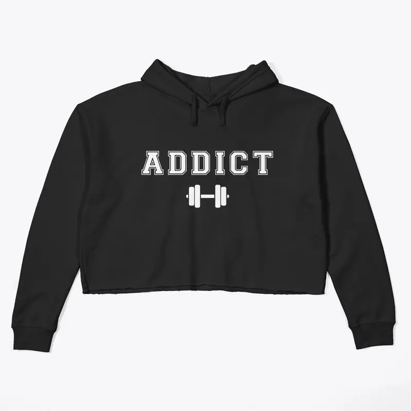 Addict Crop hoodie